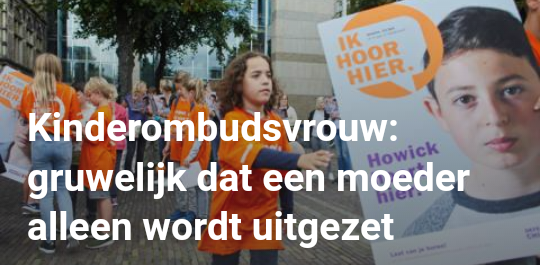 ترحيل لاجئة بعد تسع سنوات من هولندا دون أطفالها ! أمينة مظالم الأطفال : ما حصل أمر فظيع