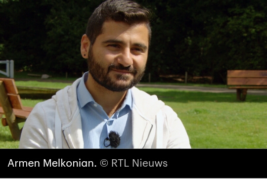 لاجيء أحضرته هولندا من مخيم اللاجئين في لبنان : هنا أستطيع أن أكون نفسي !