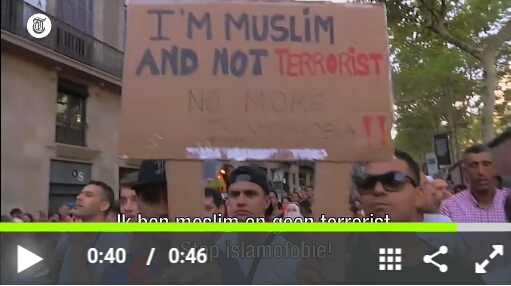  أنا مسلم ، لست ارهابي !