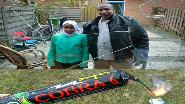 ثلاث سنوات سجن لرمي ألعاب ناريةبمنزل عائلة صومالية