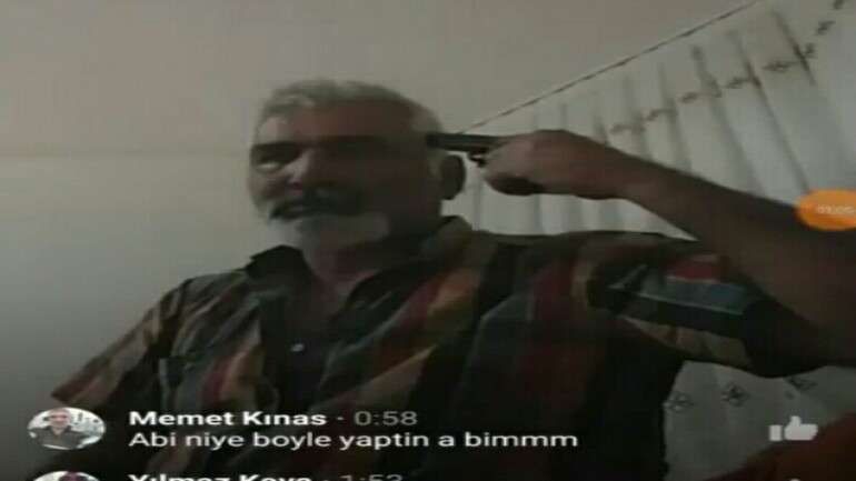 فيديو صادم: أب تركي ينتحر على الهواء بسبب خطبة ابنته دون دعوته!