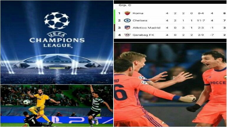 الجولة الرابعة من مباريات المجموعات من دوري أبطال أوروبا