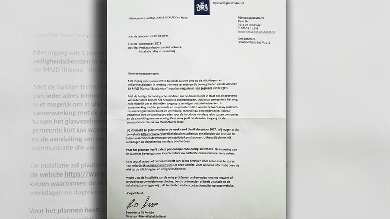 المخابرات الهولندية تحذر من رسالة تم توزيعها في أمستردام و ألكمار