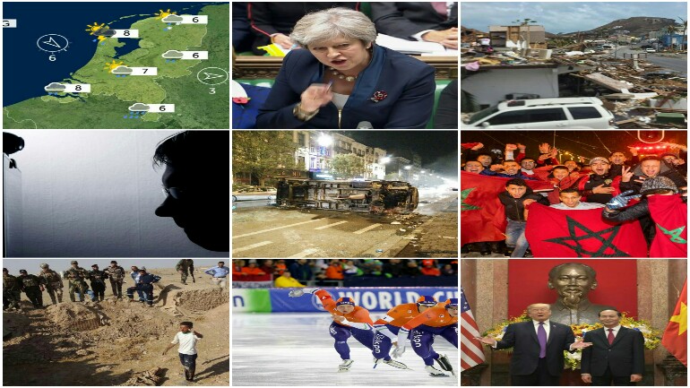 الأخبار الصباحية 12 نوفمبر لأهم الأحداث في هولندا والعالم