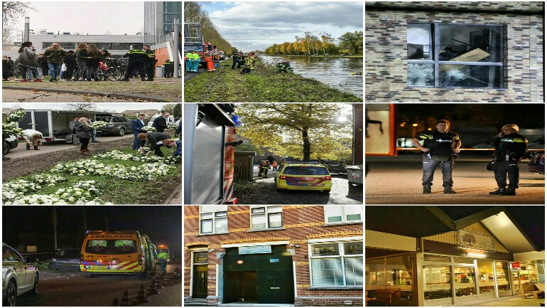 نشرة مسائية 17 نوفمبر للحوادث والجرائم في هولندا