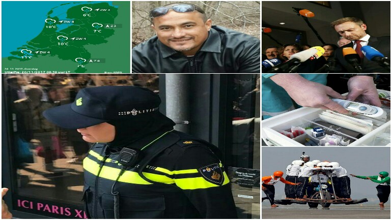 الأخبار الصباحية 20 نوفمبر لأهم الأحداث في هولندا والعالم