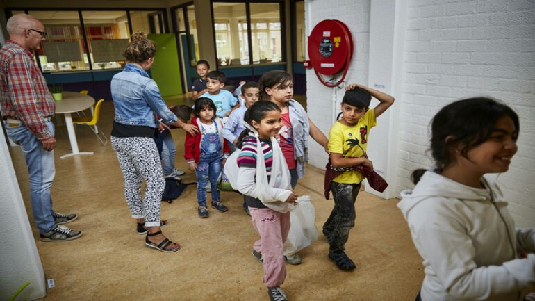 95 بالمائة من اللاجئين في مدينة روتردام مازالوا على المساعدة uitkering