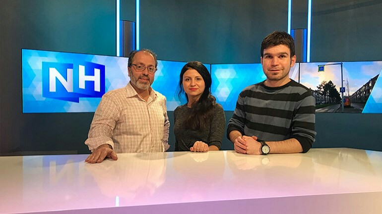 الصحفيين السوريين الذين يعملون في محطة أخبار NH الهولندية