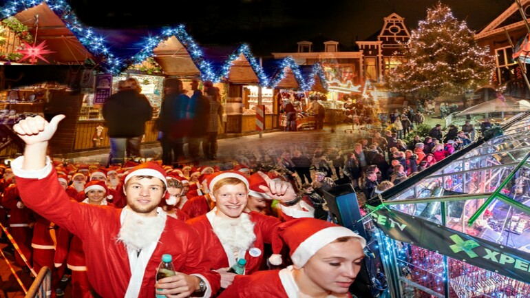 الاحتفالات وأسواق عيد الميلاد في مقاطعة جنوب هولندا روتردام ودنهاخ والمدن المجاورة