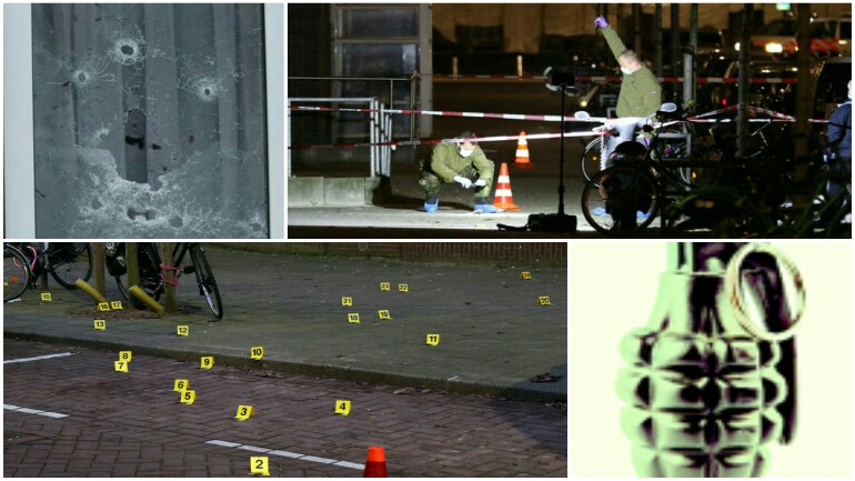 تبادل اطلاق نار في روتردام والشرطة تعثر على قنبلة بمنزل - وتفجير مطعم بوسط روتردام