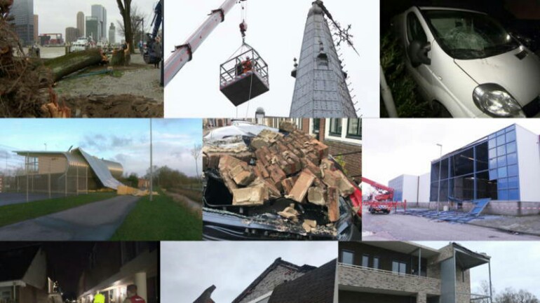 أضرار العاصفة بلغت 10 مليون يورو - إغلاق السدود لأول مرة في التاريخ سار بشكل جيد