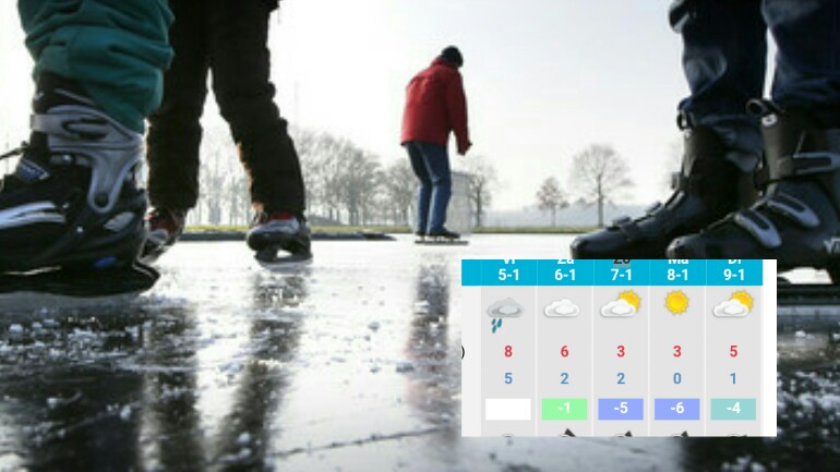 الصقيع قادم الى هولندا بعد نهاية هذا الأسبوع من سيبيريا
