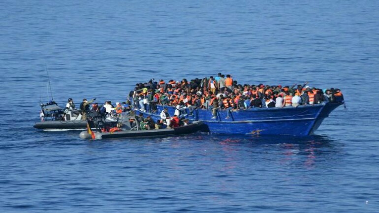 غرق 25 مهاجرا اليوم على الأقل وانقاذ العشرات قبالة السواحل الليبية