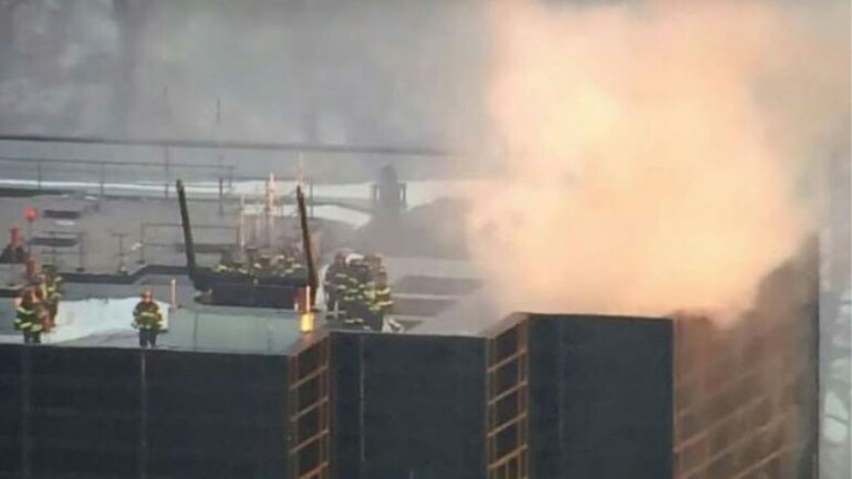 اندلاع حريق في برج الرئيس الأمريكي ترامب في نيويورك