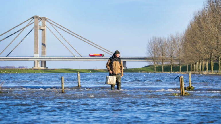 ارتفاع مستوى مياه مزعج في هولندا - لكن حتى الأن المشاكل محدودة