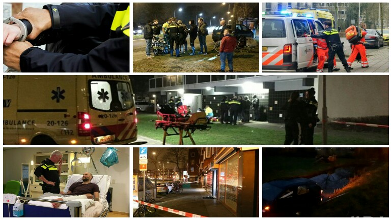 نشرة مسائية الجمعة 12 يناير - لأخبار الجرائم والحوادث في هولندا