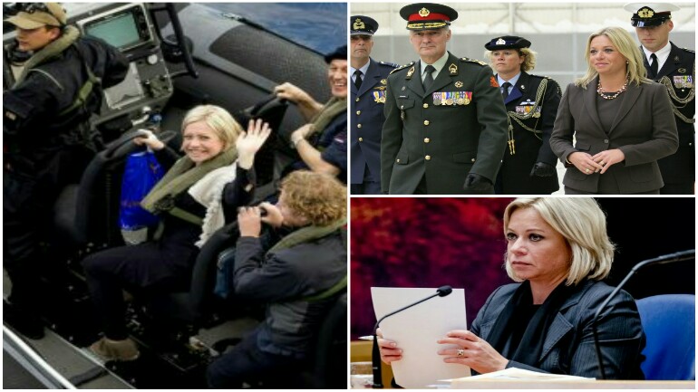 وزيرة الدفاع سابقا - Jeanine Hennis ملازم احتياط بالبحرية الملكية