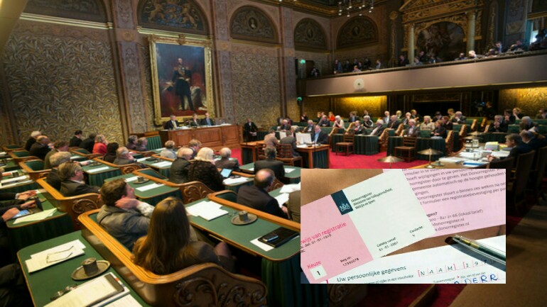 مجلس الشيوخ في البرلمان الهولندي يناقش الأن قانون التبرع بالأعضاء الجديد