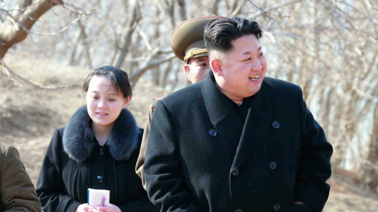 كيم يونغ أون يرسل شقيقته الى افتتاح الألعاب الأولمبية في كوريا الجنوبية