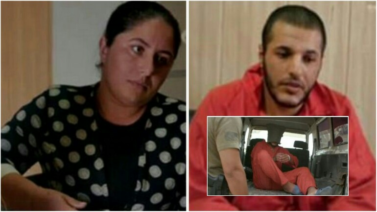 مقاتل داعشي بمواجهة احدى الضحايا - اغتصب 250 امرأة وقتل 900 شخص !