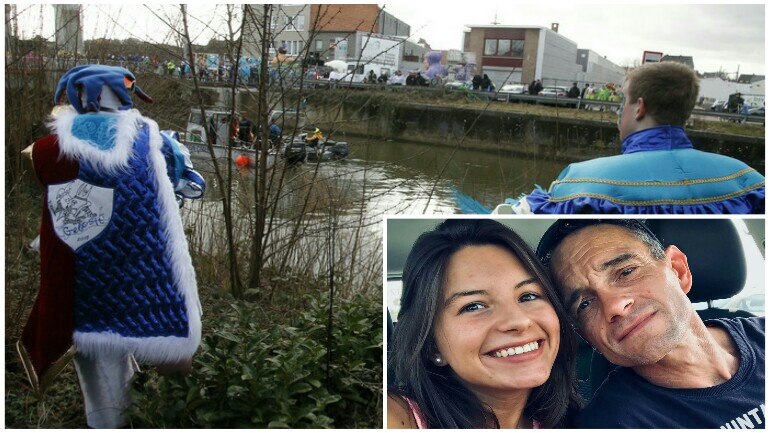 حفلة الكرنفال تنتهي بمأساة - إبنة فقدت والدها غرقا في بلجيكا