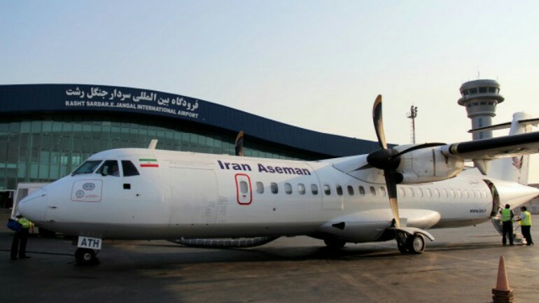 تحطم طائرة ركب ايرانية صباح اليوم ومصرع جميع المسافرين ال 66