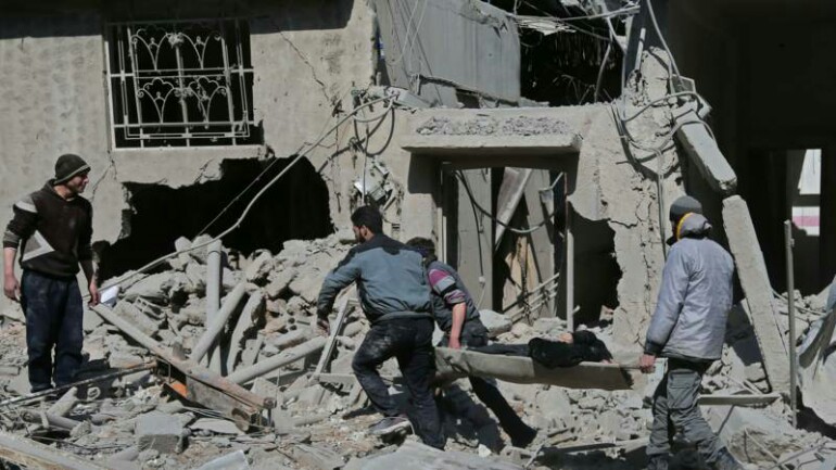 أعنف الهجمات في الغوطة الشرقية بسوريا منذ عام 2013 - الجحيم على الأرض
