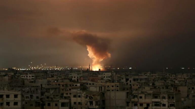 القصف يتجدد على الغوطة الشرقية على الرغم من قرار مجلس الأمن بوقف اطلاق النار
