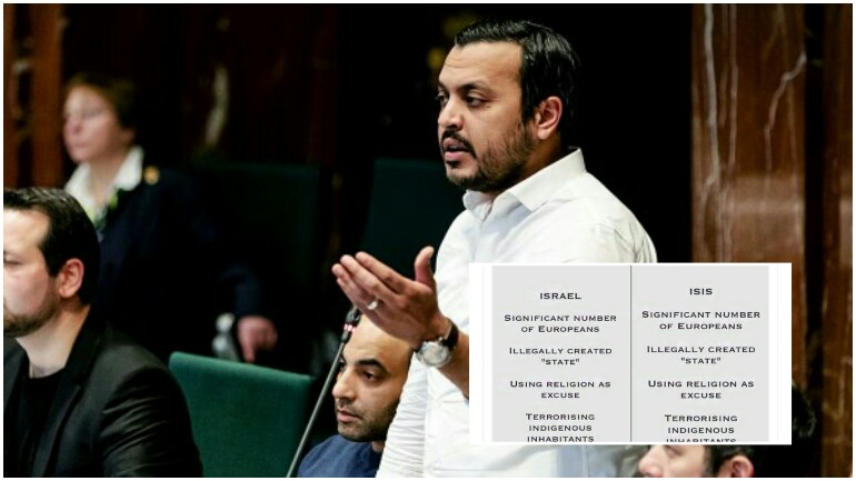 حزبي PVDA و Groenlinks يوقفا التعاون مع حزب Nida الاسلامي بسبب تغريدة ضد اسرائيل