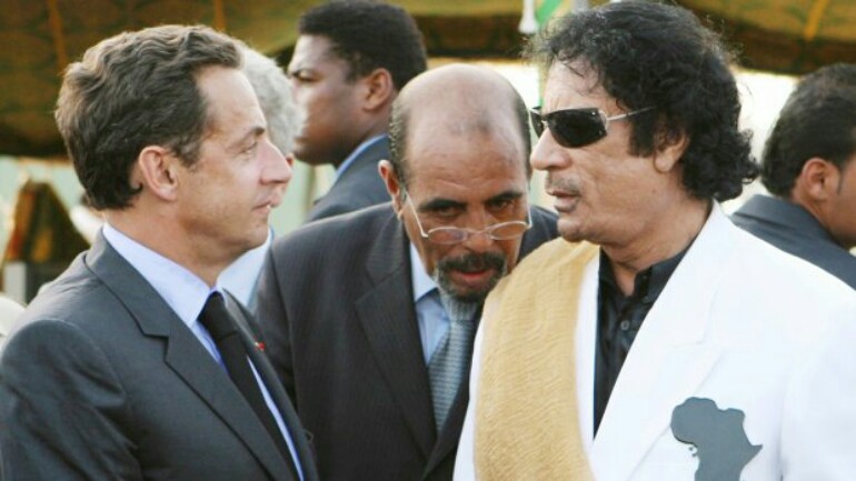 لدى ابن القذافي "أدلة دامغة" على أن ساركوزي حصل على المال من ليبيا
