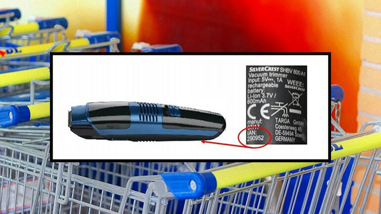 سلسلة سوبرماركت Lidl تطلب اعادة ماكينة حلاقة كهربائية لخطورتها