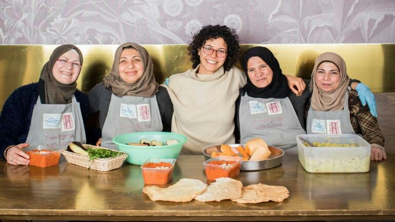 من سوريا مع الحب - مشروع واعد لأربع نساء سوريات في بلجيكا