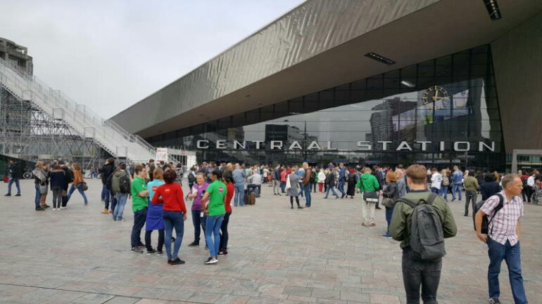 إخلاء جزء من محطة روتردام المركزية بسبب حقيبة مشبوهة