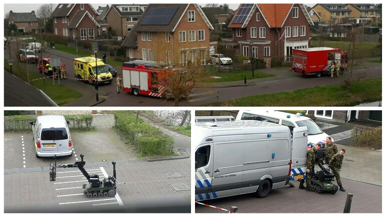 اخلاء عدة منازل بعد اكتشاف عبوة مشبوهة في Berkel en Rodenrijs بجنوب هولندا