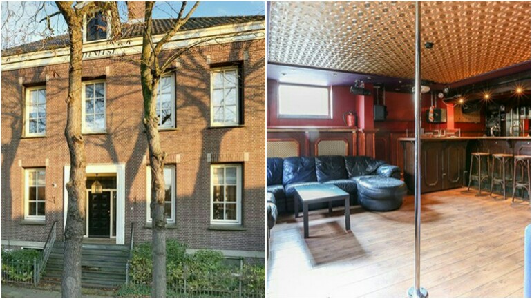 فيلا مع ملهى ليلي داخلي للبيع في شمال هولندا - تحتوي على كل مايريده الرجل !