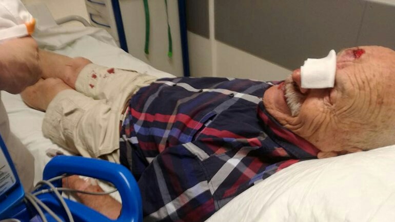 تعرض رجل مسن 80 عام للضرب على دراجته من قبل سائق دراجة أخر في شمال هولندا