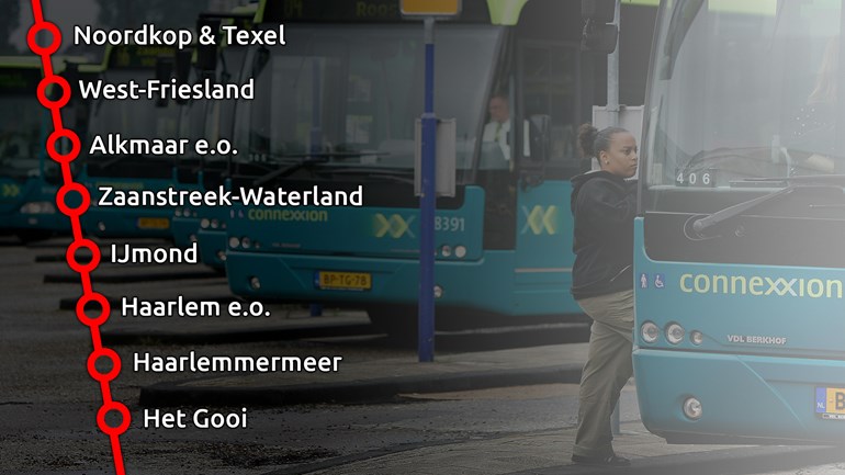 اضراب حافلات المواصلات العامة غدا وبعد غد في شمال هولندا