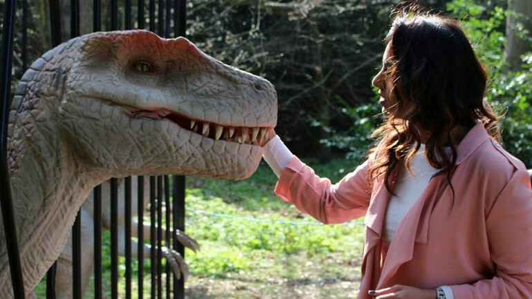 قريبا معرض و حديقة للديناصورات المتحركة في Beatrixpark في مدينة Schiedam