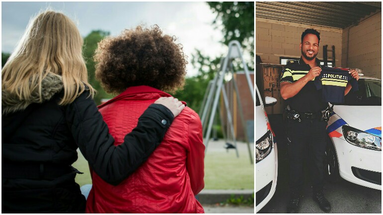 شرطة Waalwijk وما حولها - قلقة من أسلوب الأهالي بتهديد أطفالهم بالشرطة