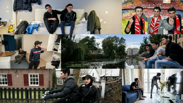 من حلب إلى أمستردام - حياة ثلاثة شبان سوريين خلال ثلاث سنوات