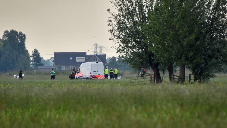 مصرع شخصين  في تحطم طائرة في منطقة Stolwijk بروتردام