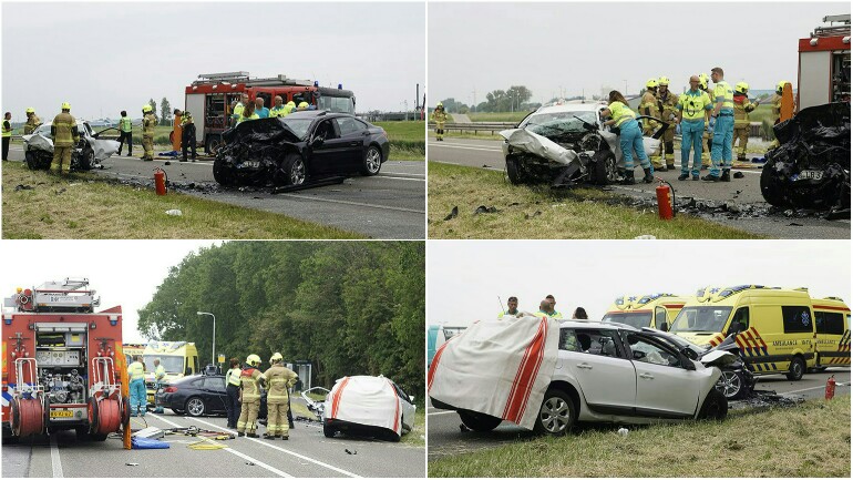 وفاة ثلاثة أشخاص في حادث أليم على الطريق N250 قرب Den Helder