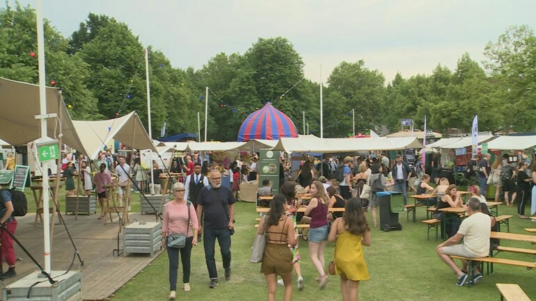 أول مهرجان للغذاء النباتي أقيم اليوم في مدينة روتردام