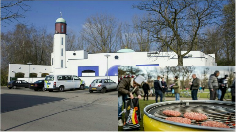 المحكمة ترفض طلب حركة بيغيدا تنظيم حفل شواء خنازير أمام مسجد بأوتريخت وعمدة روتردام يوافق !