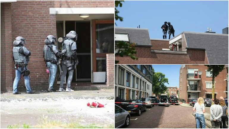 الشرطة تلقي القبض على رجل مختل في Haarlem - ألقى الأشياء من منزله إلى الشارع