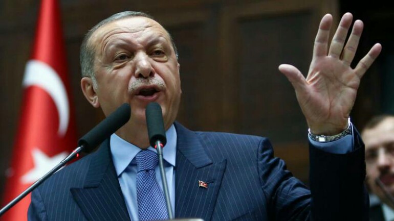 الرئيس التركي رجب طيب أردوغان يوجه رسالة للأتراك في هولندا