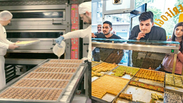 إنه Suikerfeest عيد الفطر في هولندا - يرتفع ضغط العمل في صناعة البقلاوة بمصنع أحمد بأمستردام