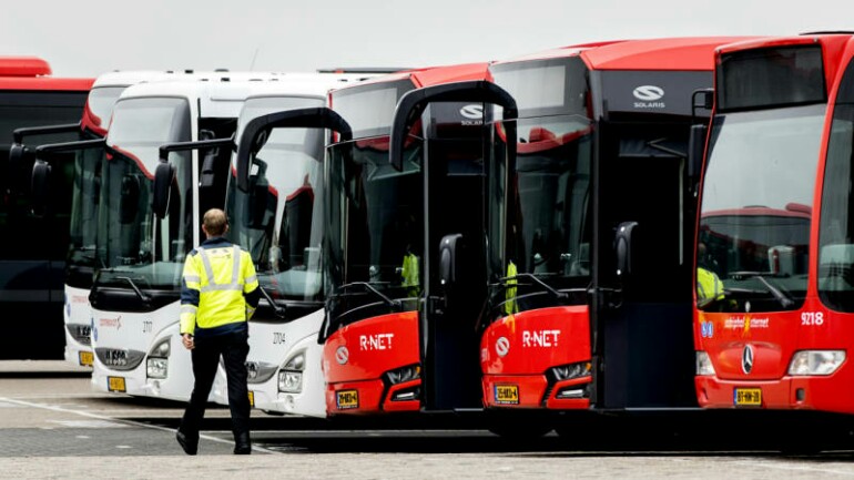 يستمر اضراب حافلات الركاب و النقل الإقليمي بنهاية هذا الأسبوع و في الأسبوع المقبل أيضا