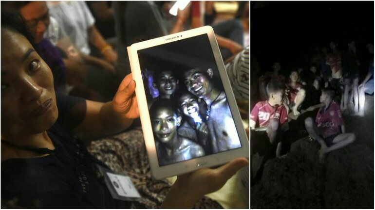 الأطفال التايلنديين لديهم فرصة واحدة فقط - عليهم الغوص وإنقاذ أنفسهم