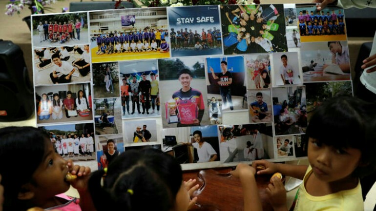 العالم كله يترقب عملية انقاذ الأطفال التايلنديين ومدربهم من الكهف اليوم